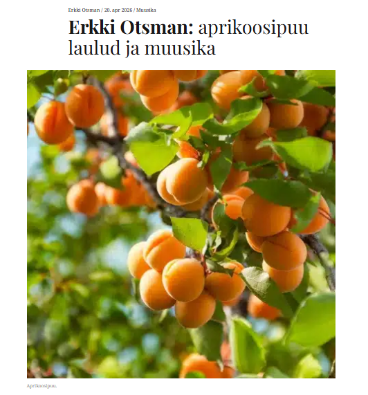 Erkki Otsman koos muusikutega „Aprikoosipuu laulude“ kontsertkavas