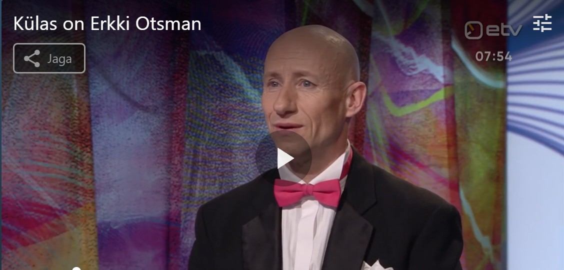 Kabareeartist Erkki Otsman Terevisioonis
